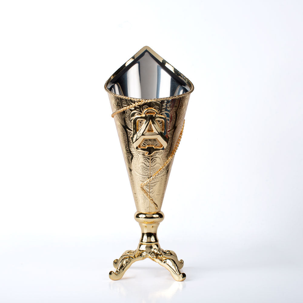 مبخرة القرشي لون ذهبي