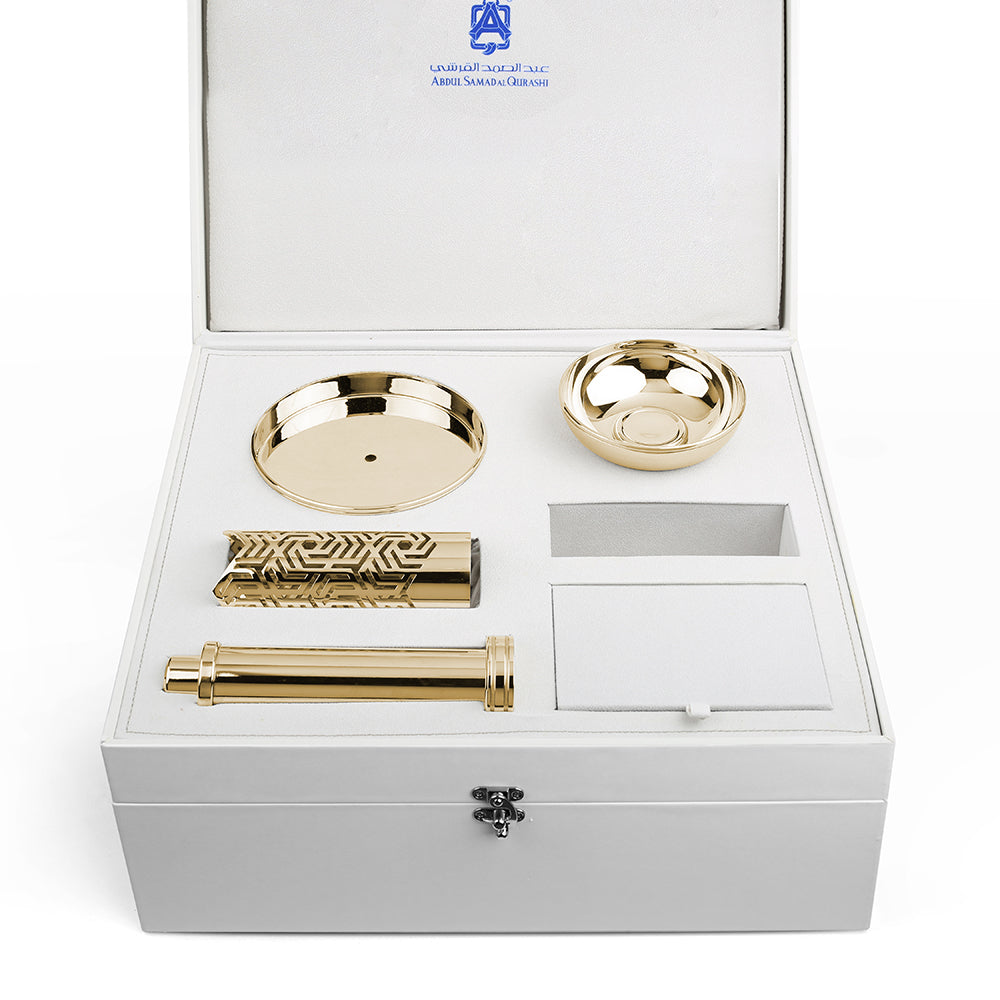 مبخيرة الصفوة | أزرق وذهبي