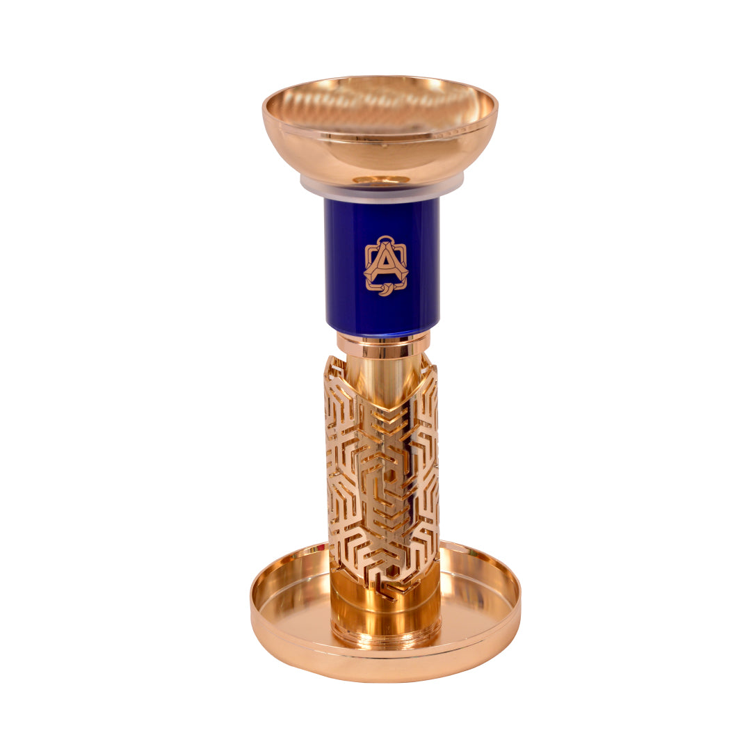 Safwa Incense Burner | Blue Gold