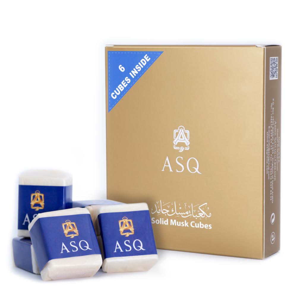 ASQ Solid Musk - 6 Cubes Box – Abdul Samad Al Qurashi | Morocco Store